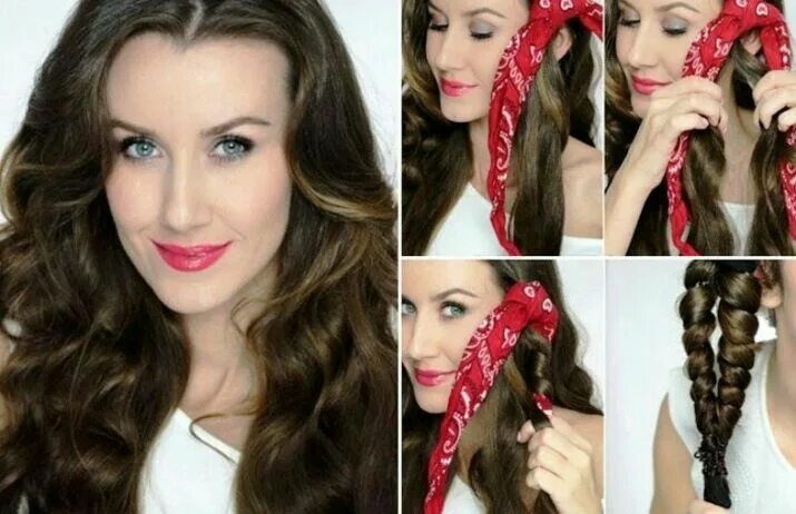 Прическа завить волосы Pin by Анастасия Котова on Hair Hair styles, Hair, Hair wrap