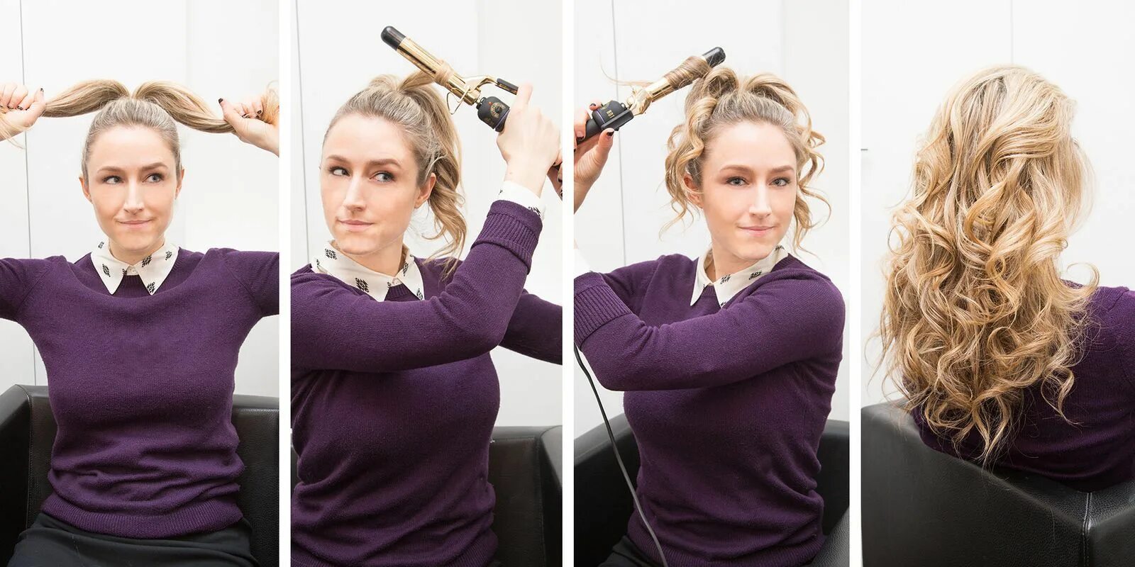 Прическа завить волосы 11 Life-Changing Curling Iron Tricks Curling hair with flat iron, Smart hairstyl