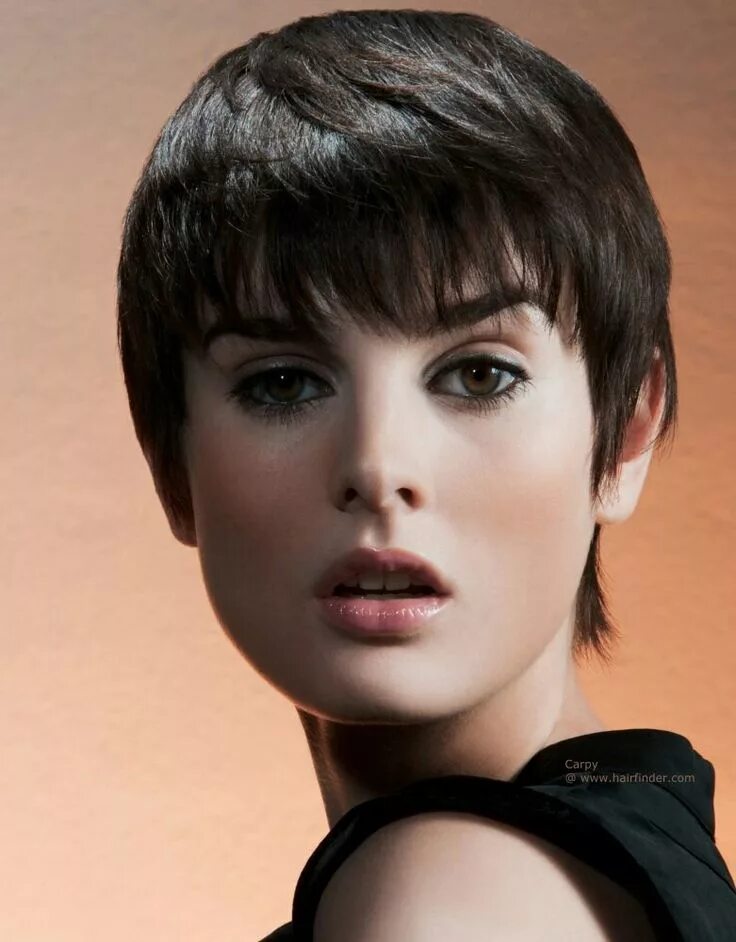 Прическа женская короткая стрижка с челкой Pin by София Немирович on haircut hairstyle Short hair styles, Short hair with b