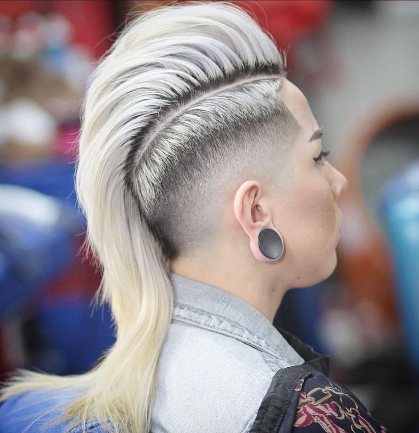 Прическа женская пинтерест 70 Most Gorgeous Mohawk Hairstyles of Nowadays Mohawk frisur, Lange haare männer