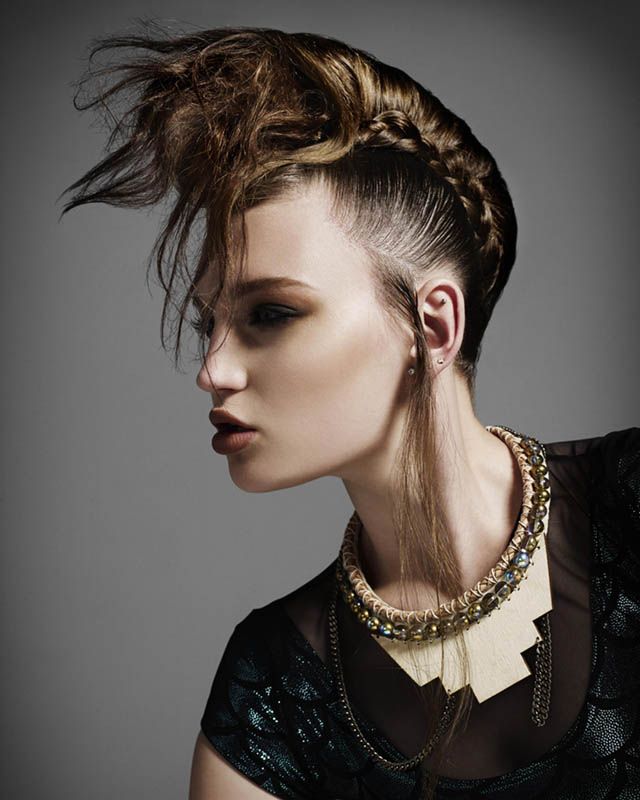 Прическа женская в стиле панк рок Hair Up Gallery Rush Hair & Beauty Book Now Hair beauty, Hairstyle gallery, Up h