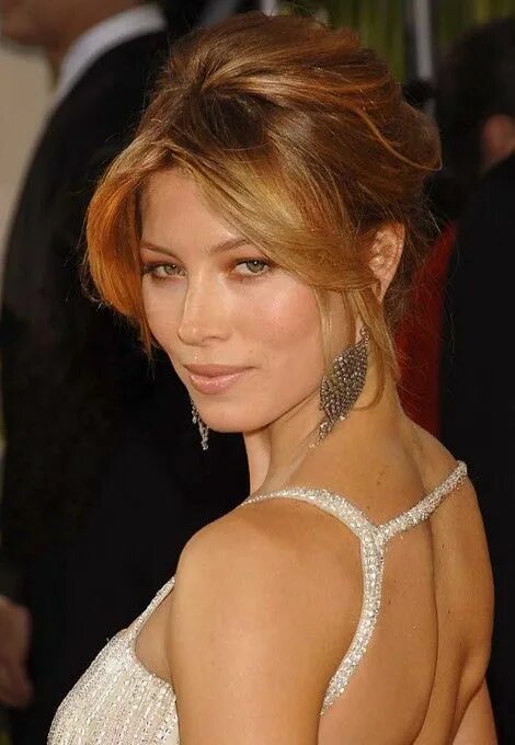 Прическа звезда фото Formal Updo Hairstyles from Jessica Biel - Hairstyles Weekly Hair updo pictures,