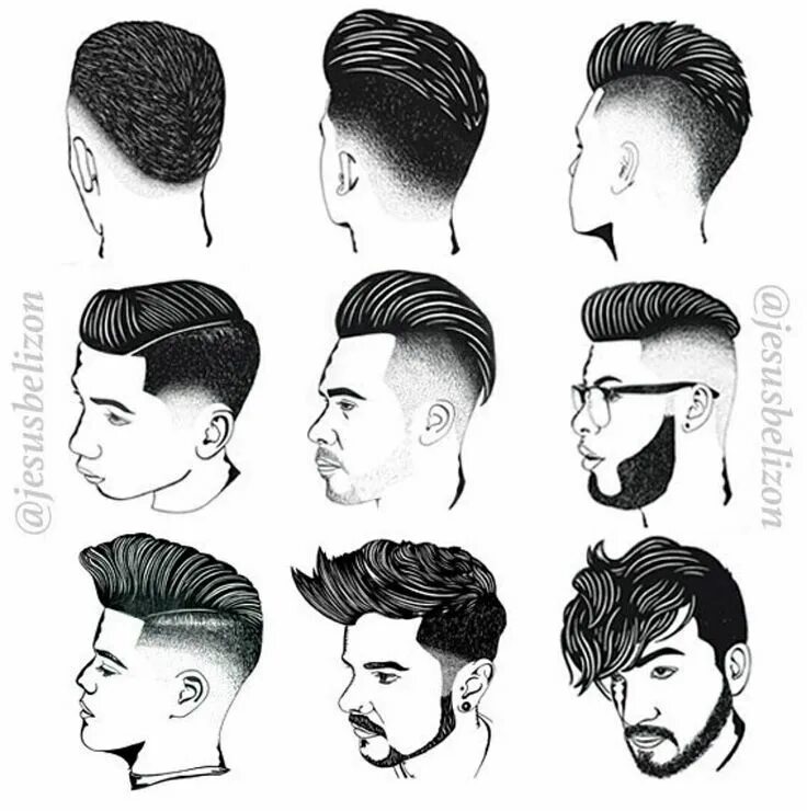 Прическая какая Pin by JavierElBarbero on Info-Tips Barberia Mens hairstyles thick hair, Gents h