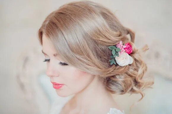 Прически 14 Свадебные прически и макияж, фото и цены Wedding hair inspiration, Wedding hairs