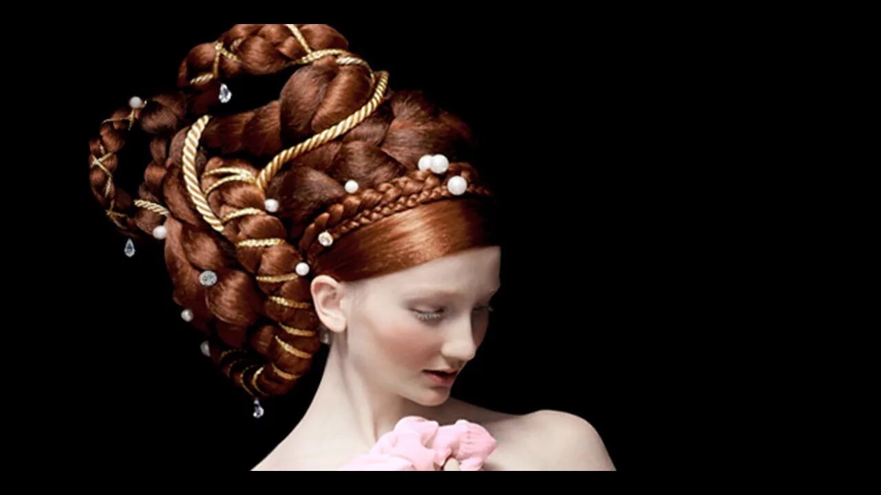 Прически 16 Simonetta Vespucci Italian Renaissance Hairstyles Project Hair - YouTube