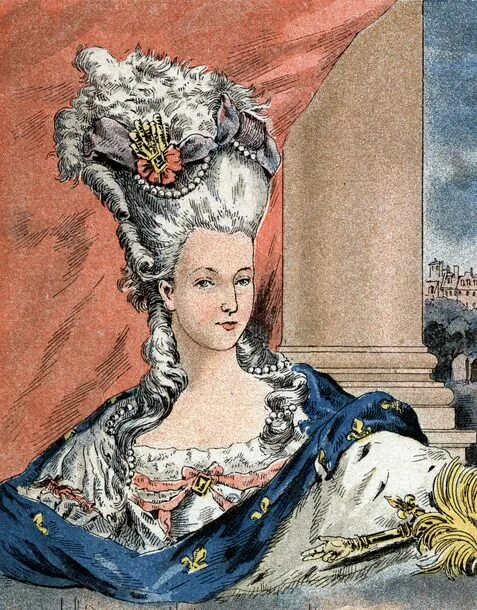 Прически 17 века женские франция The 50 Most Iconic Hairstyles of All Time Marie antoinette, Portrait, 18th centu