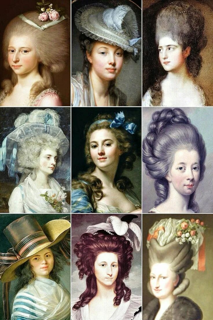 Прически 18 19 века женские Pin on Barokas Barocco 1600-1730 (XVII-XVIII) Historical hairstyles, Womens hair