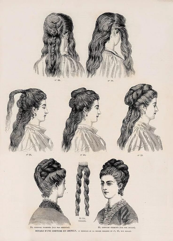 Прически 18 века как сделать La enagua voladora Historical hairstyles, Victorian hairstyles, 1870s hairstyles