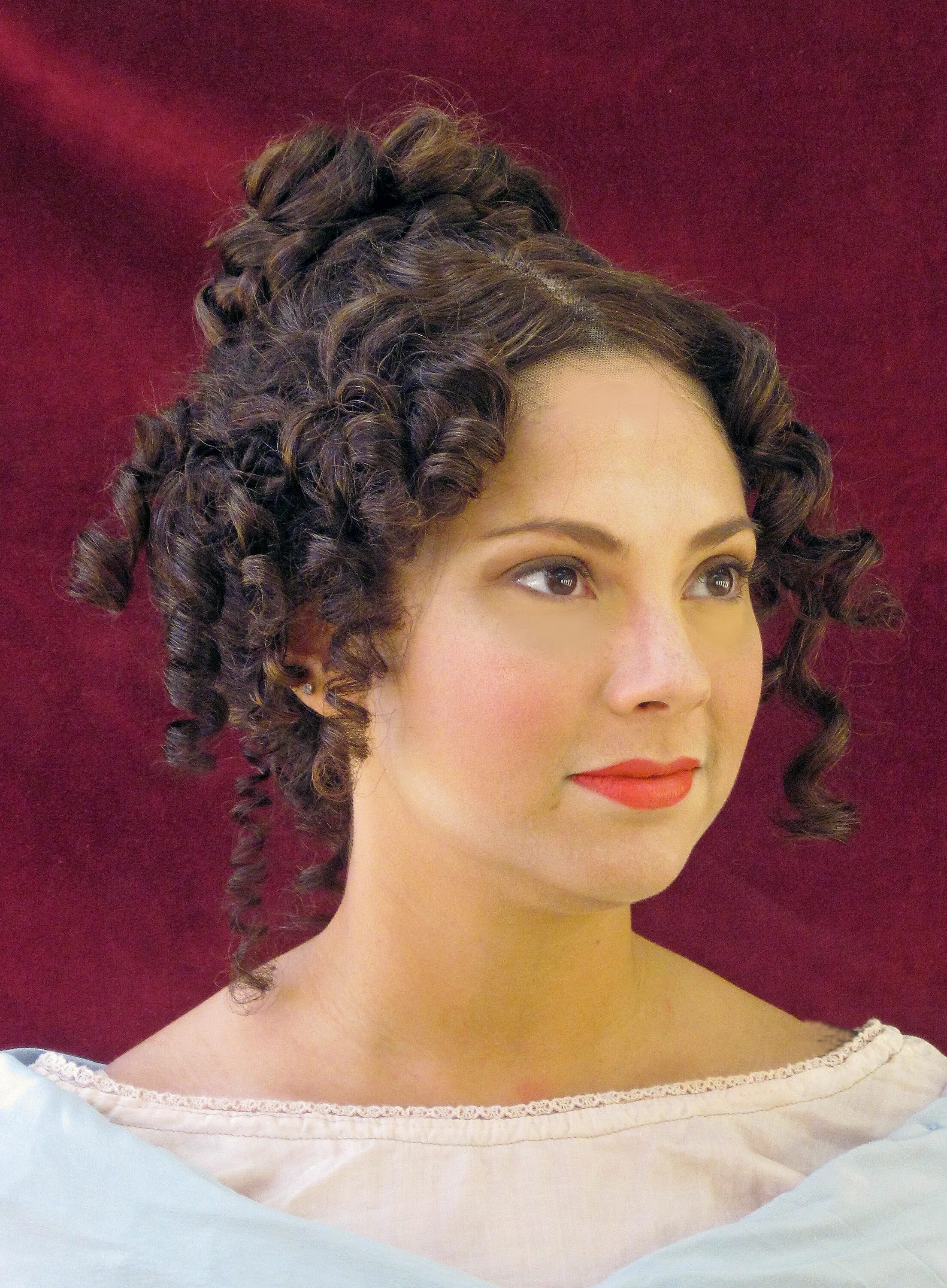 Прически 19 года 1800s hairstyles, Historical hairstyles, Hair styles