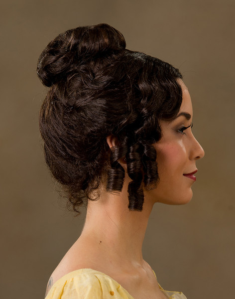 Прически 19 века женские как сделать Regency - allisonlowery Historical hairstyles, Victorian hairstyles, 1800s hairs