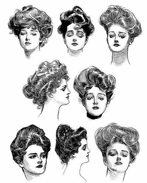 Прически 1900 годов женские Top 10 1900 hair styles ideas and inspiration