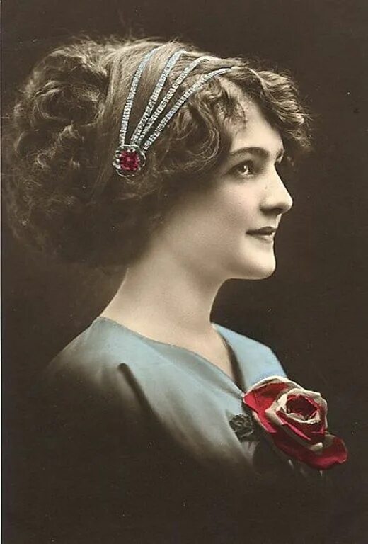 Прически 1910 годов ampliar Edwardian hairstyles, Vintage portraits, Vintage beauty