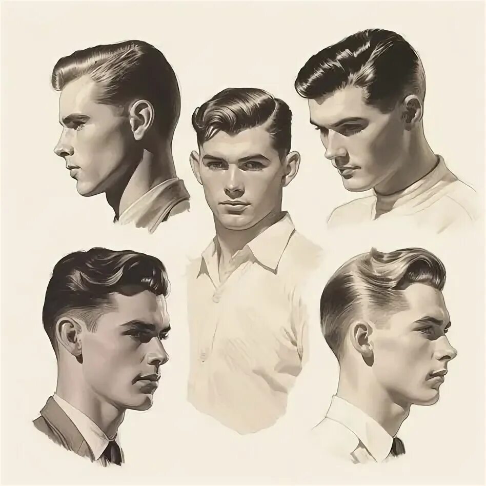 Прически 1930 годов мужские 10 популярных идей на тему "1930s mens hairstyles" для вдохновения