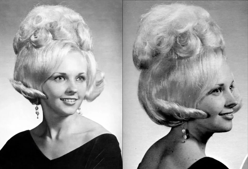 Прически 1960 женские Flippy Puff Bouffant Hair styles, Vintage hairstyles, Bouffant