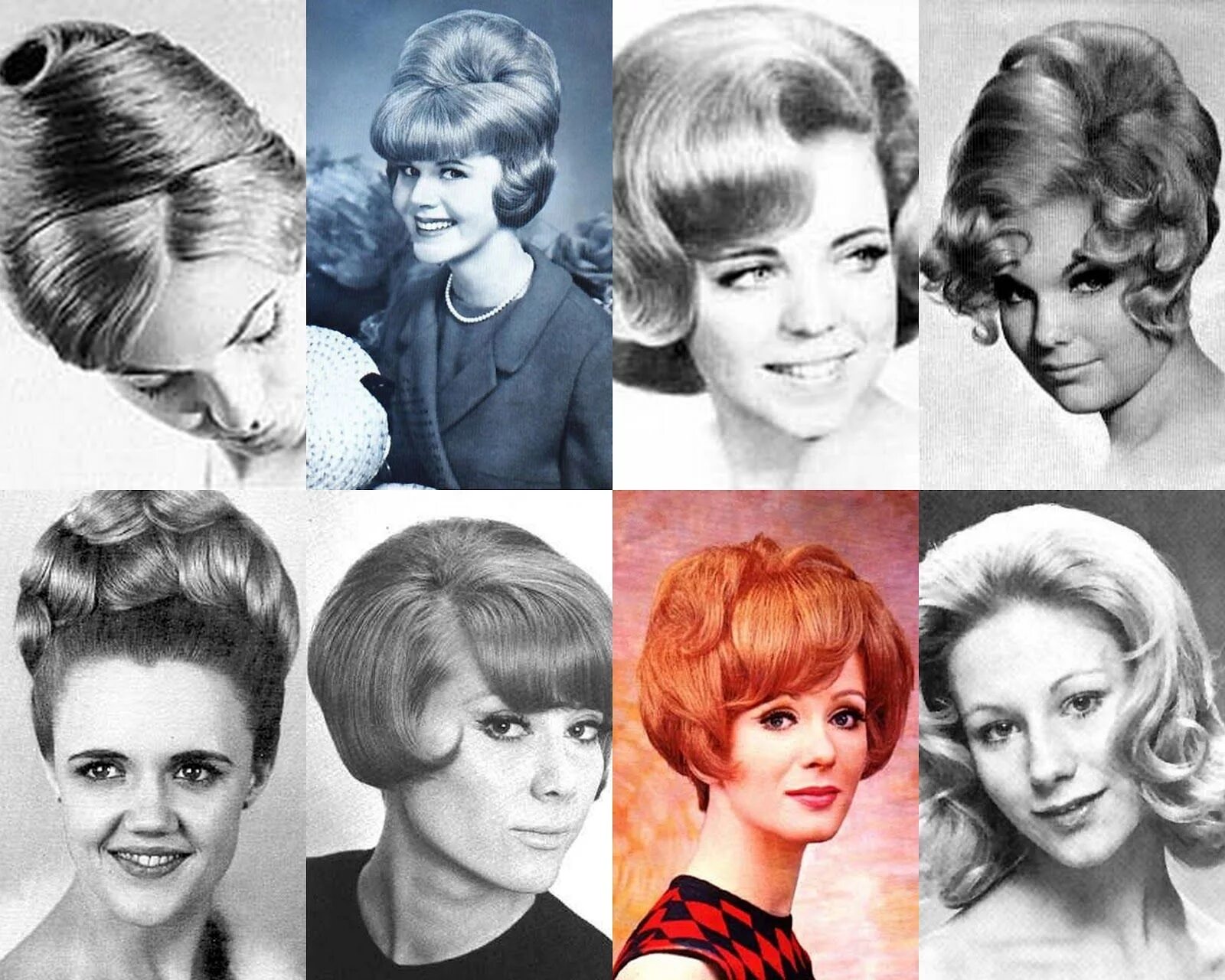 Прически 1960 женские The Red Lipstick: 1960s Hairstyles 1960 hairstyles, 1960s hair, Teased hair