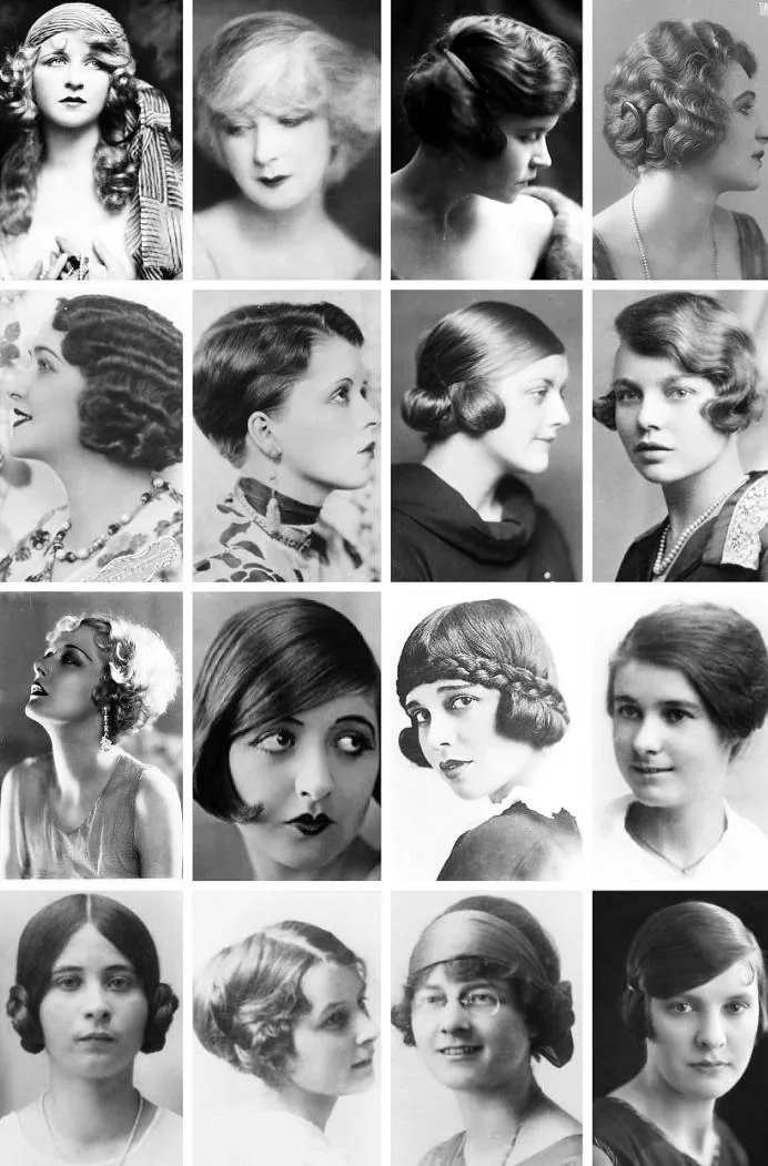 Прически 20 века 1920s hairstyles 1920s hair, Twenties hair, Vintage hairstyles