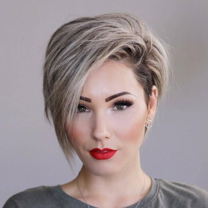 Прически 2023 короткие волосы Модные стрижки 2018 года. 6 модных тенденций (фото) Short hair styles, Short hai