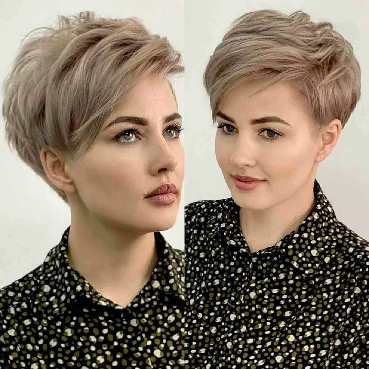 Прически 2023 женские на короткие волосы 34 Short Shaggy Bob Haircuts