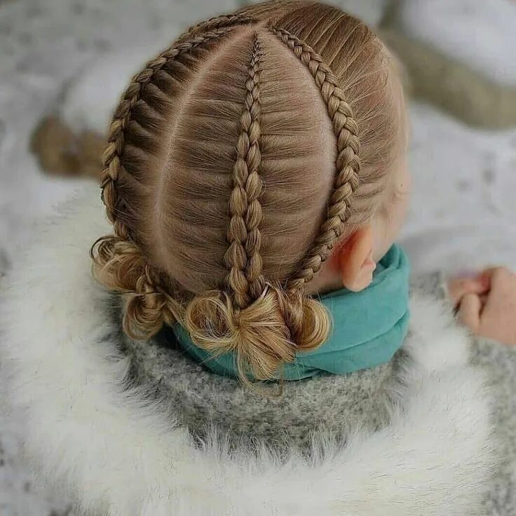 Прически 2024 для девочек косички Pin by Zas Ro on Hair style in 2024 Girl haircuts, Girl hair dos, Baby hairstyle