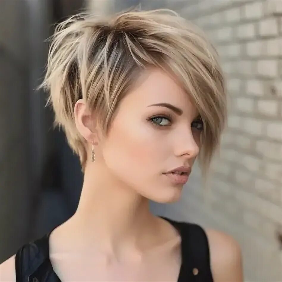 Прически 2024 году короткие стрижки 10 популярных идей на тему "asymmetrical pixie bob" для вдохновения