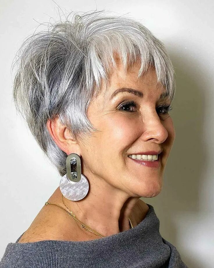 Прически 2024 женские 50 15 Perfect Pixie Haircuts for Women Over 70 to Pull Off Short hair older women, 