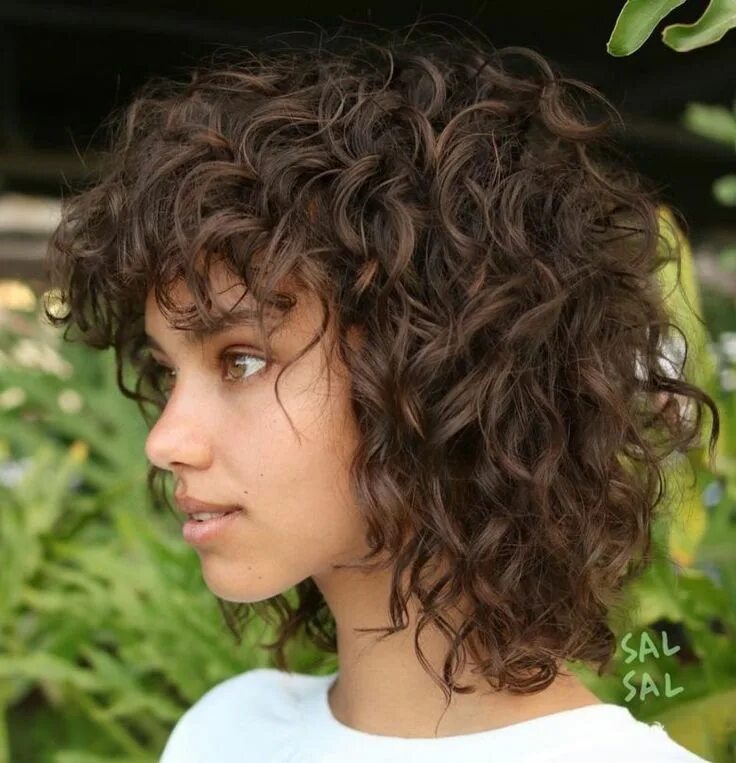 Прически 2024 женские на кудрявые волосы 60 Styles and Cuts for Naturally Curly Hair in 2024 Frisuren, Frisuren für locki