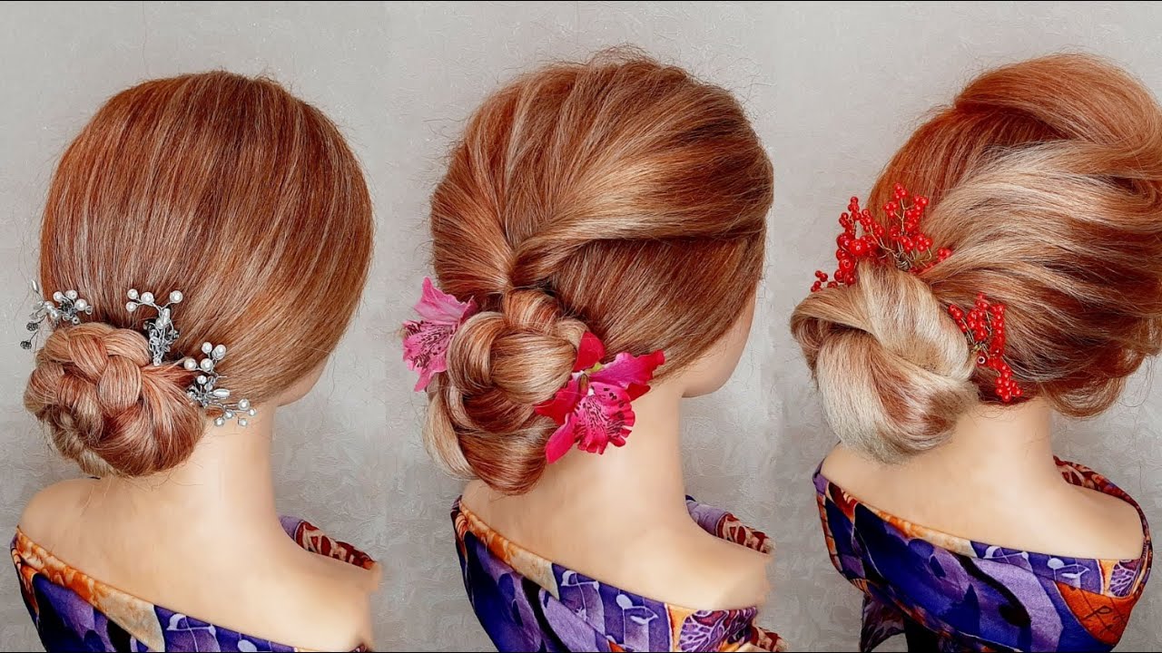 Низкий пучок Long hair styles, Bun hairstyles, Long hair wedding styles