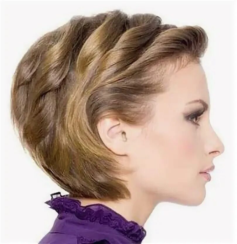 Прически 2024 женские вечерние на короткие волосы 64+ Trendy Ideas For Hair Styles Wavy Website Short wavy hair, Short wedding hai