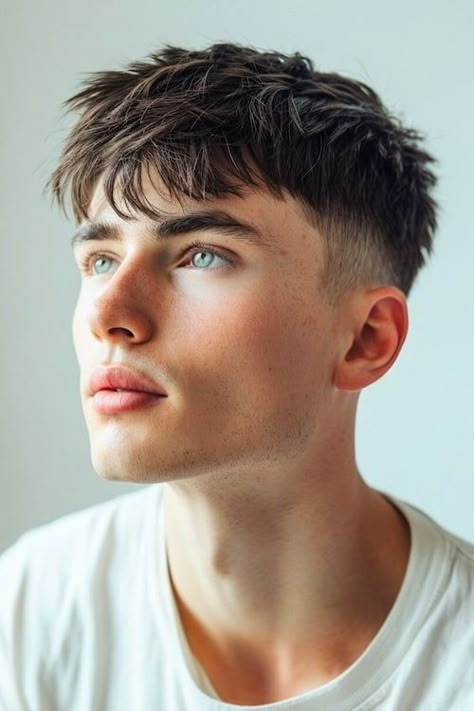 Прически 2025 года 10 популярных идей на тему "short flow haircut men straight" для вдохновения