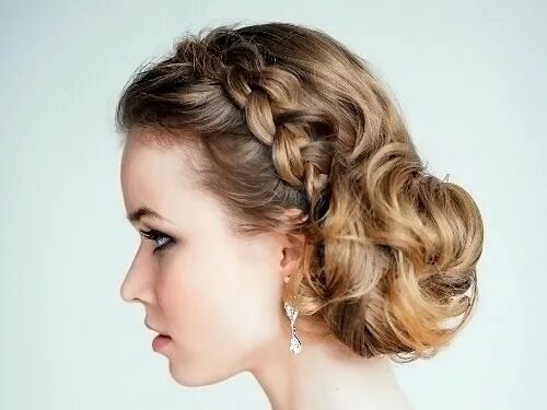 Прически 24 Medium hair styles, Hair styles, Evening hairstyles