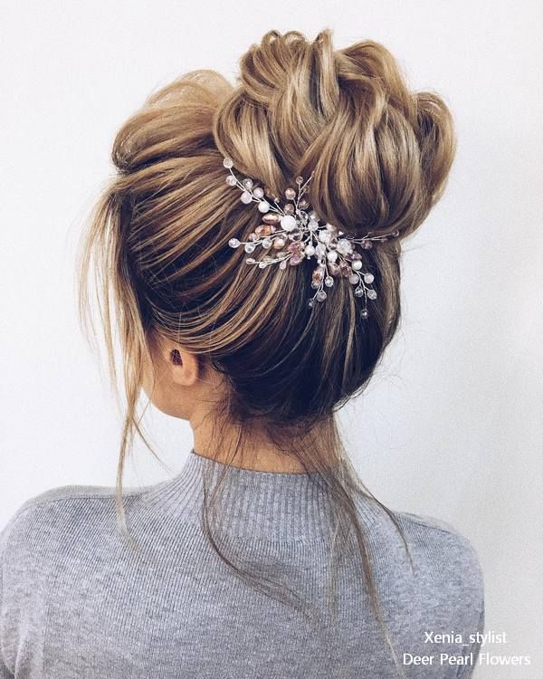 Прически 25 Elegant Wedding Hairstyles and Updos from xenia_stylist - My Stylish Zoo# hai