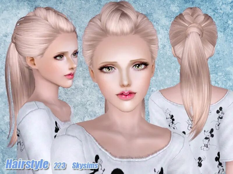 Прически 3 4 Female hairstyle for adult. Found in TSR Category 'Female Sims 3 Hairstyles' Sim