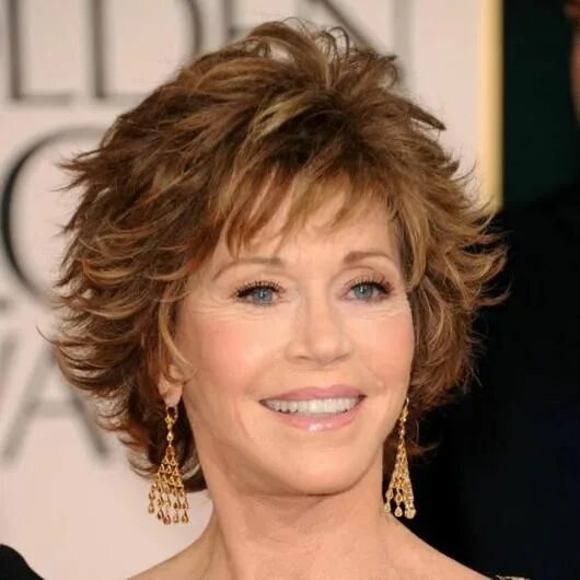 Прически 45 лет средние волосы Pin on Hair & Beauty Hairstyles for thin hair, Jane fonda hairstyles, Short hair