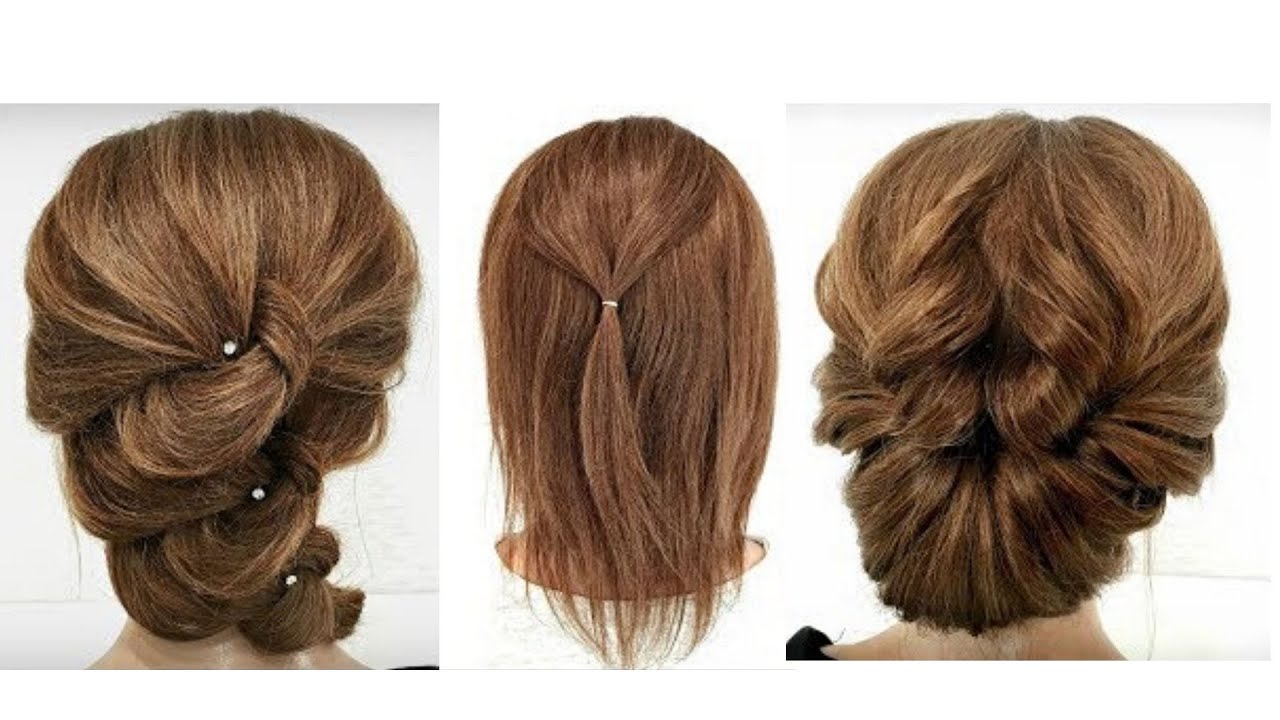 Прически 5 букв 5 Причесок на Короткие волосы без ШПИЛЕК И ЗАКОЛОК. 5 Hairstyles for Short hair 