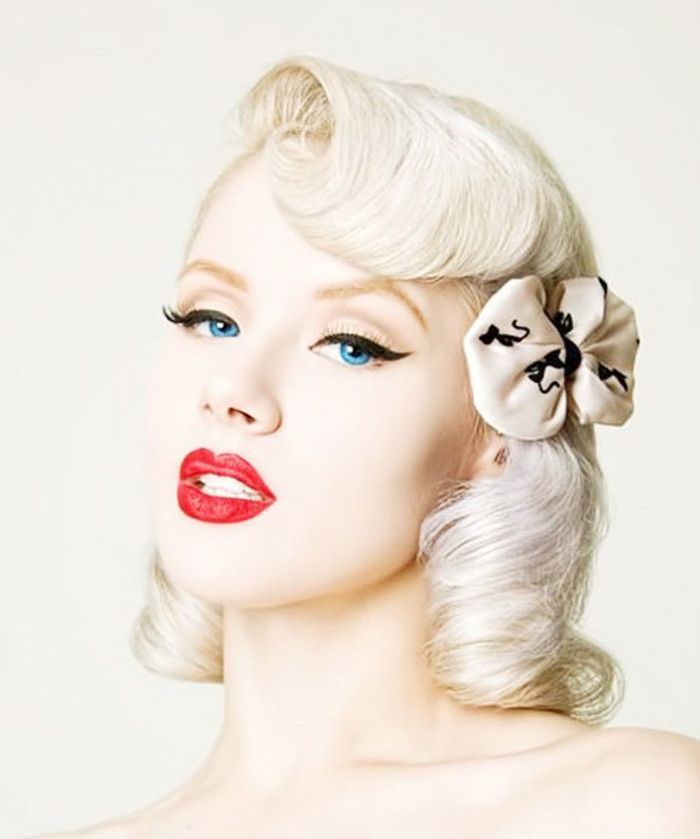 Прически 50 годов фото Face Pin up hair, Retro hairstyles, Rockabilly hair