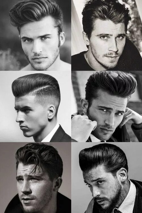 Прически 50 годов фото мужские 27 Classic 1950s Men’s Hairstyles For A Cool Retro Look 1950s hairstyles, 1950s 