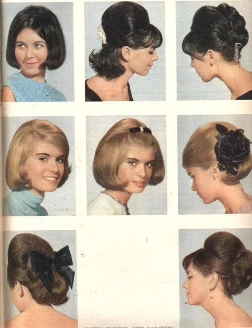 Прически 60 годов как сделать Stylish 60's Hairstyles