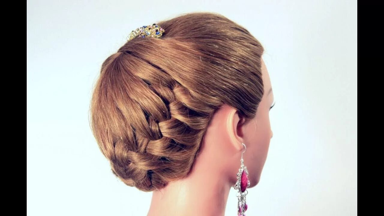 Прически 7 Wedding hairstyles Messy low bun Hairstyles for medium&long hair Hair tutorial -