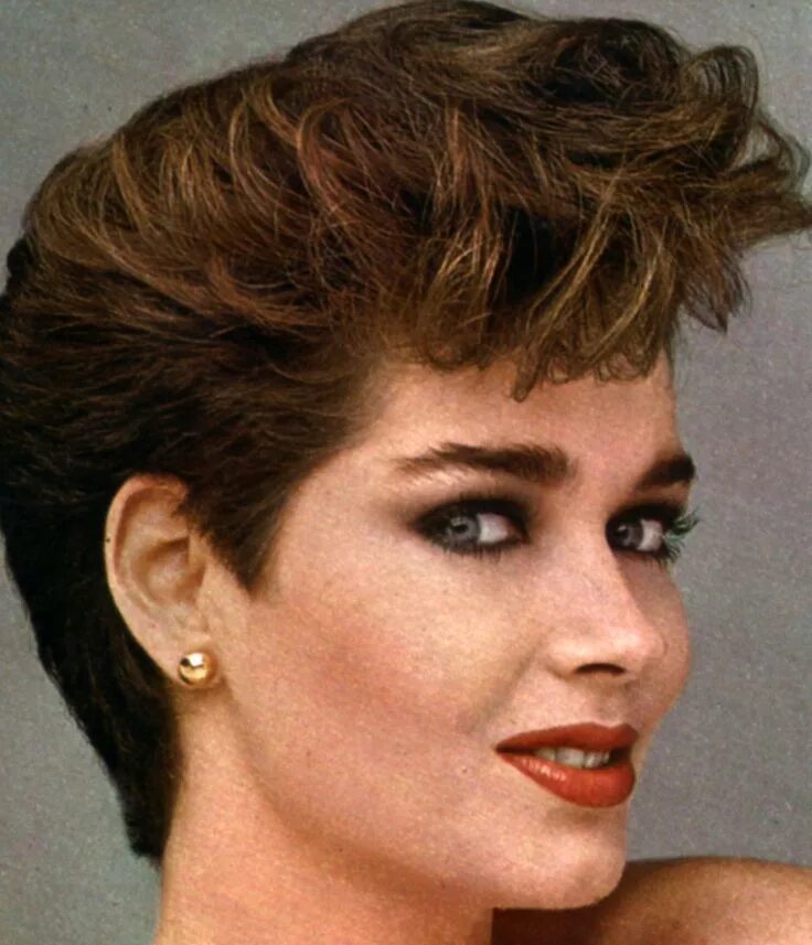 Прически 80 годов короткие Periodicult 1980-1989 80s short hair, Short hair styles, 80's hairstyle