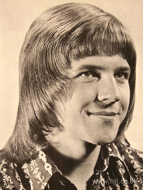 Прически 80 мужские ссср Long layered 1970s men's hairstyle