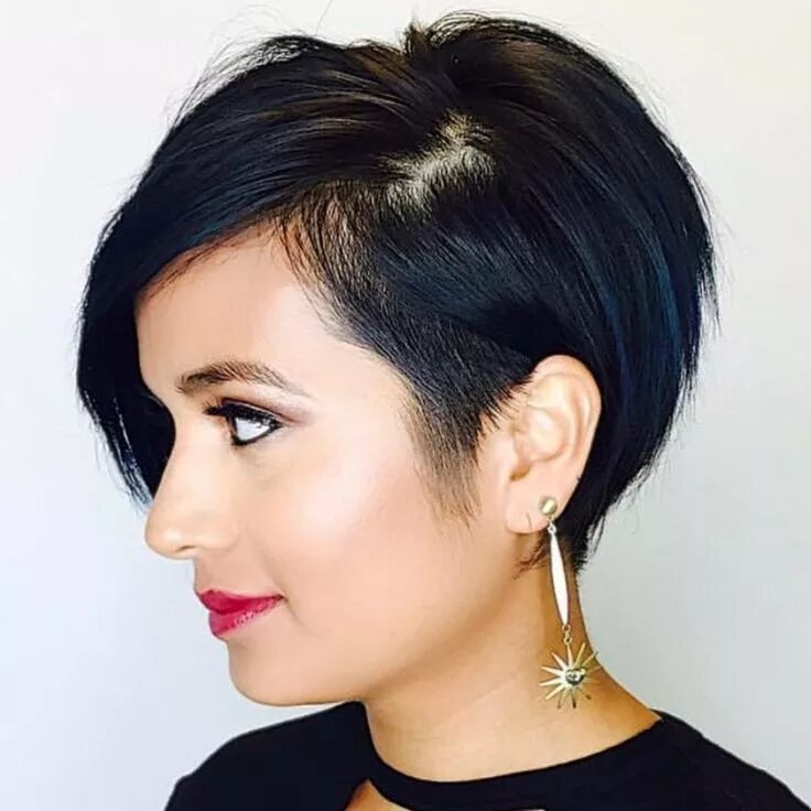 Прически асимметрия на короткие волосы фото Pin by Rizma Latifo on Haircut Best short haircuts, Short pixie haircuts, Hair t