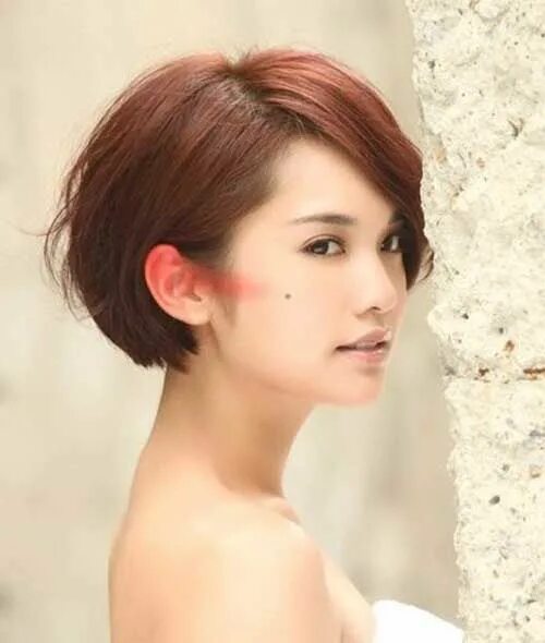 Прически азиатки короткие Chinese Bob Hairstyles 2014 - 2015 Bob-Hairstyle.Com Medium bob hairstyles, Chin