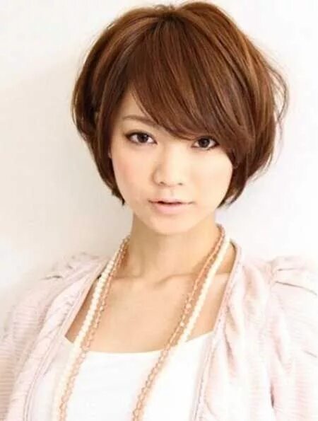 Прически азиатки короткие 30 Best Short Hairstyles for Round Faces Short hair styles for round faces, Roun