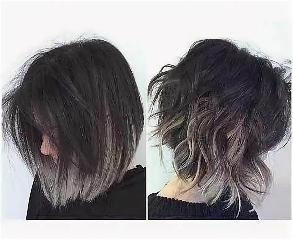 Прически балаяж на короткие волосы Short Hair with Bleached Underneath: Edgy and Trendy Ideas