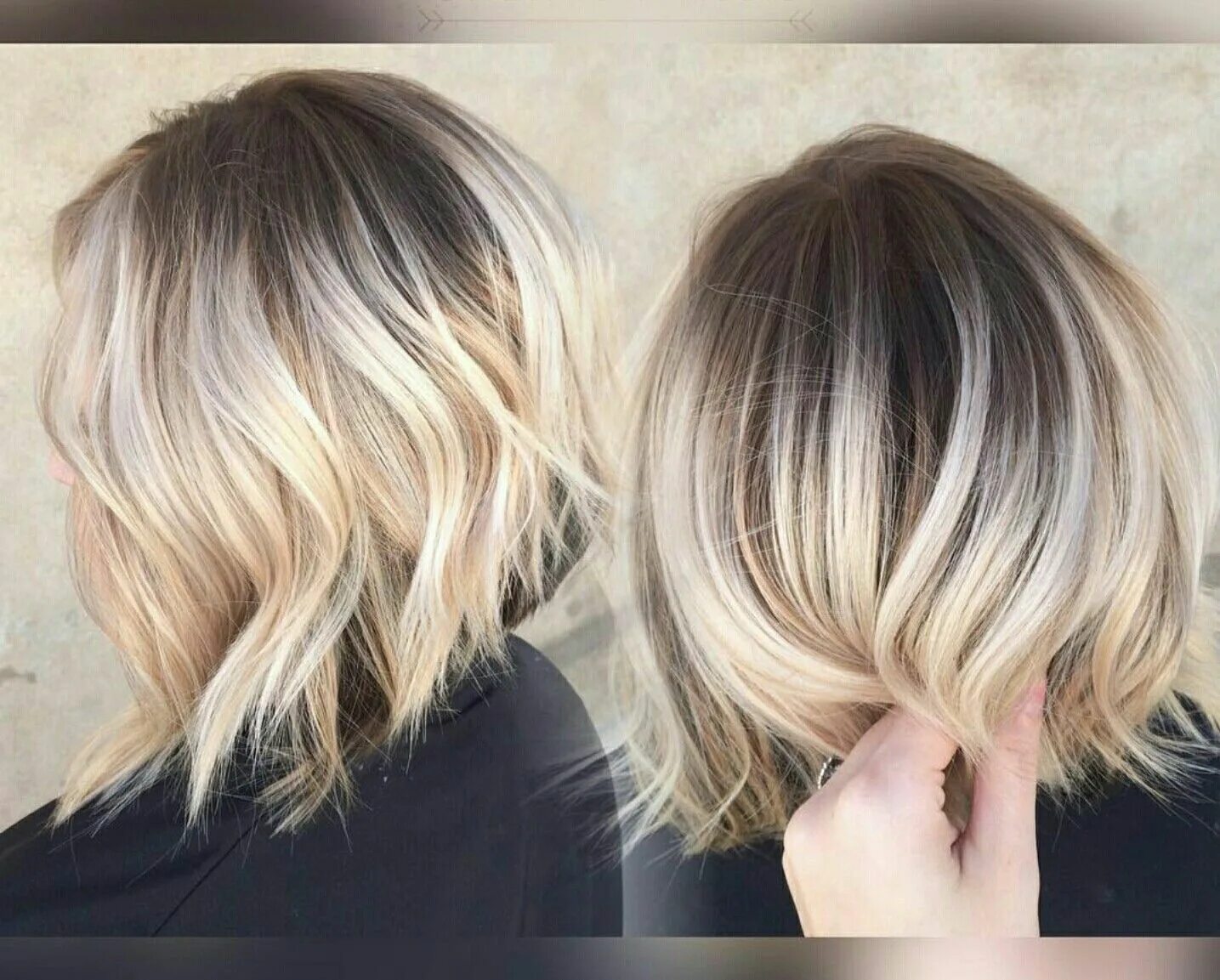 Прически балаяж на короткие волосы Épinglé par Amanda sur Hair Cheveux courts, Balayage cheveux courts, Longueur de