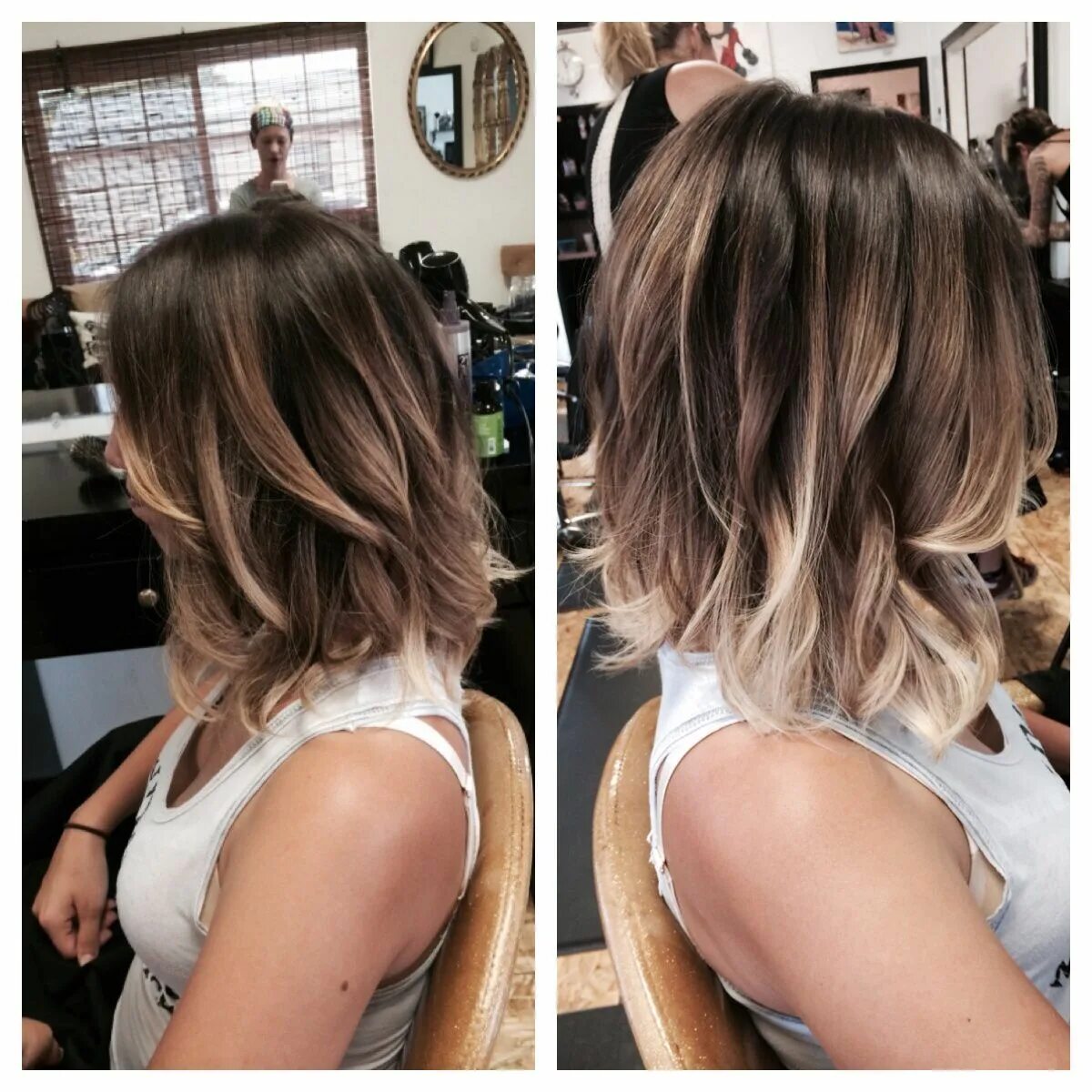 20 korte kapsels met hyper moderne kleurtechnieken(ombre/color melt/balayage) Ha