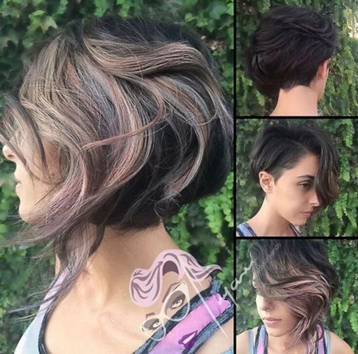 Прически балаяж на короткие волосы 44 Show-Stopping Ways to Balayage Short Hair in 2024 Short hair balayage, Balaya