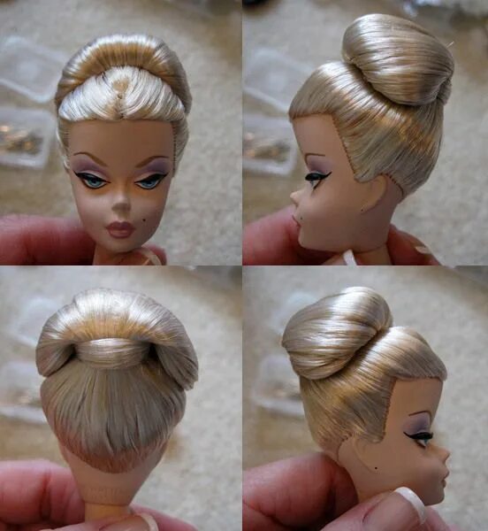 Прически барби на короткие волосы finished product Barbie doll hairstyles, Barbie hair, Doll hair