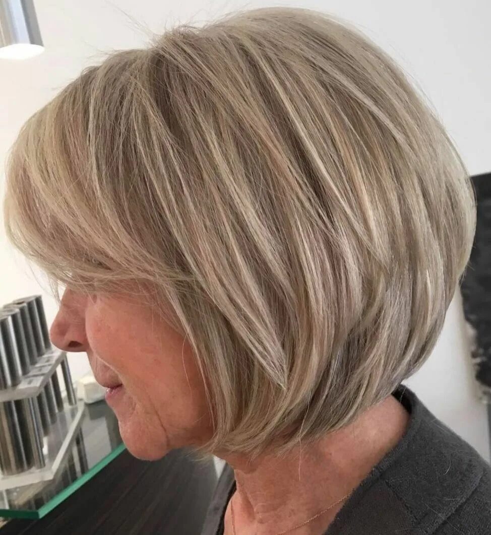 Прически боб каре после 40 60 Best Hairstyles and Haircuts for Women Over 60 to Suit any Taste Modern hairc