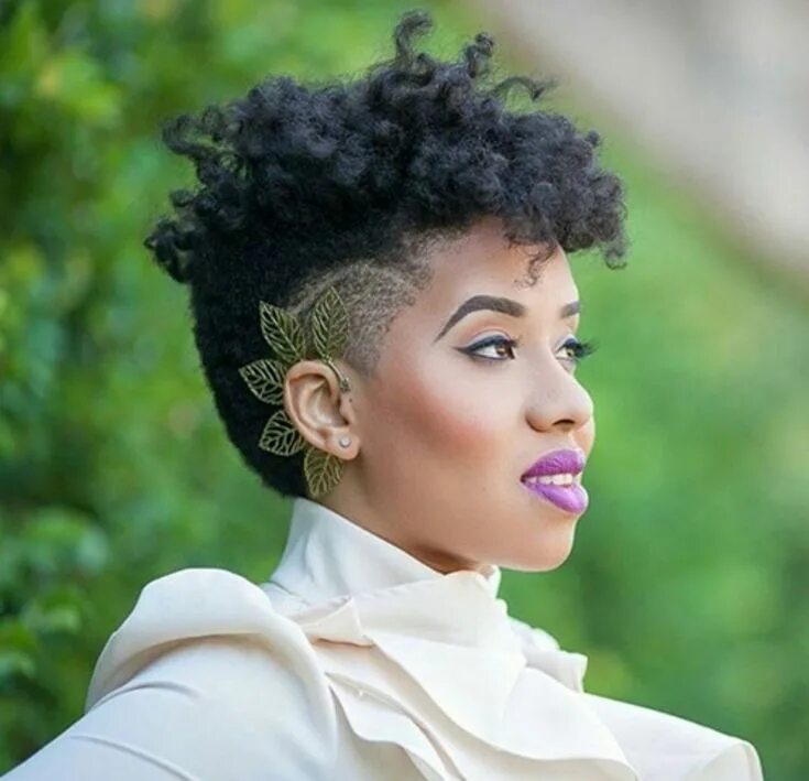 Прически черных African-American Tapered Cut Undercut hairstyles, Undercut hairstyles women, Sho